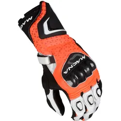 Macna Track R, Handschuhe - Rot/Weiß - XXL