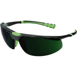 Schweißerbrille Sula, schwarz/grün - grün