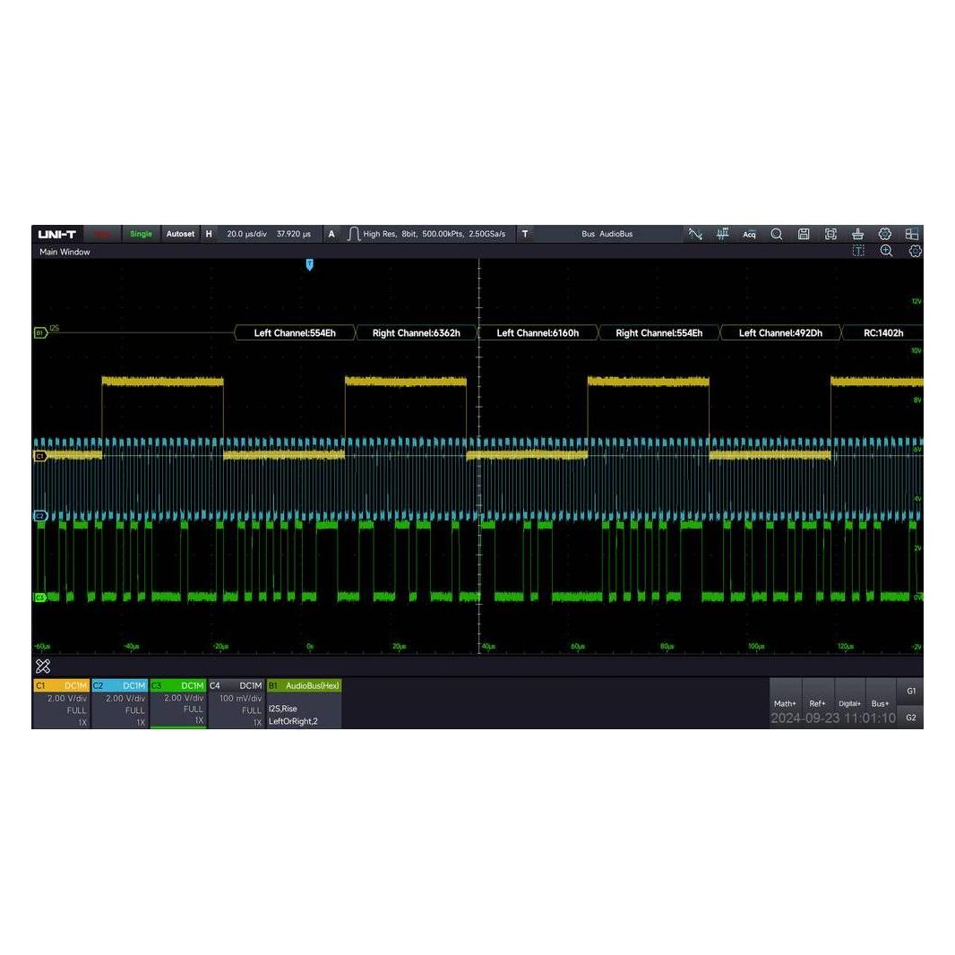 Uni-T MSO7000X-AUDIO Mess-Software Upgrade (191502700001)