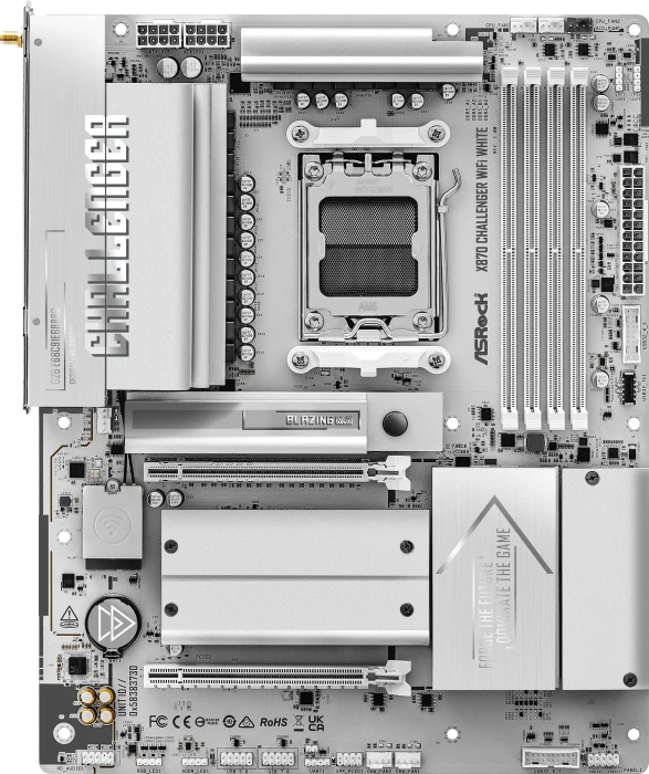 ASROCK X870 Challenger WiFi White DDR5