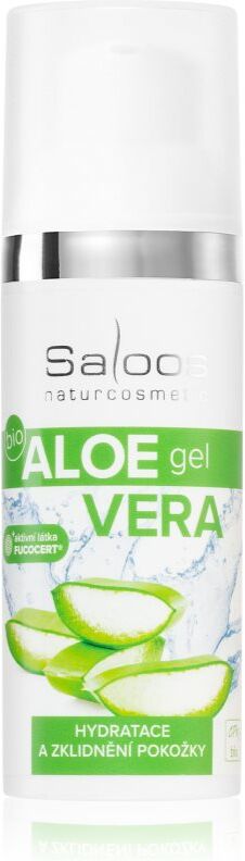 Saloos Bio Aloe Vera refreshing gel for dry and irritated skin 50 ml