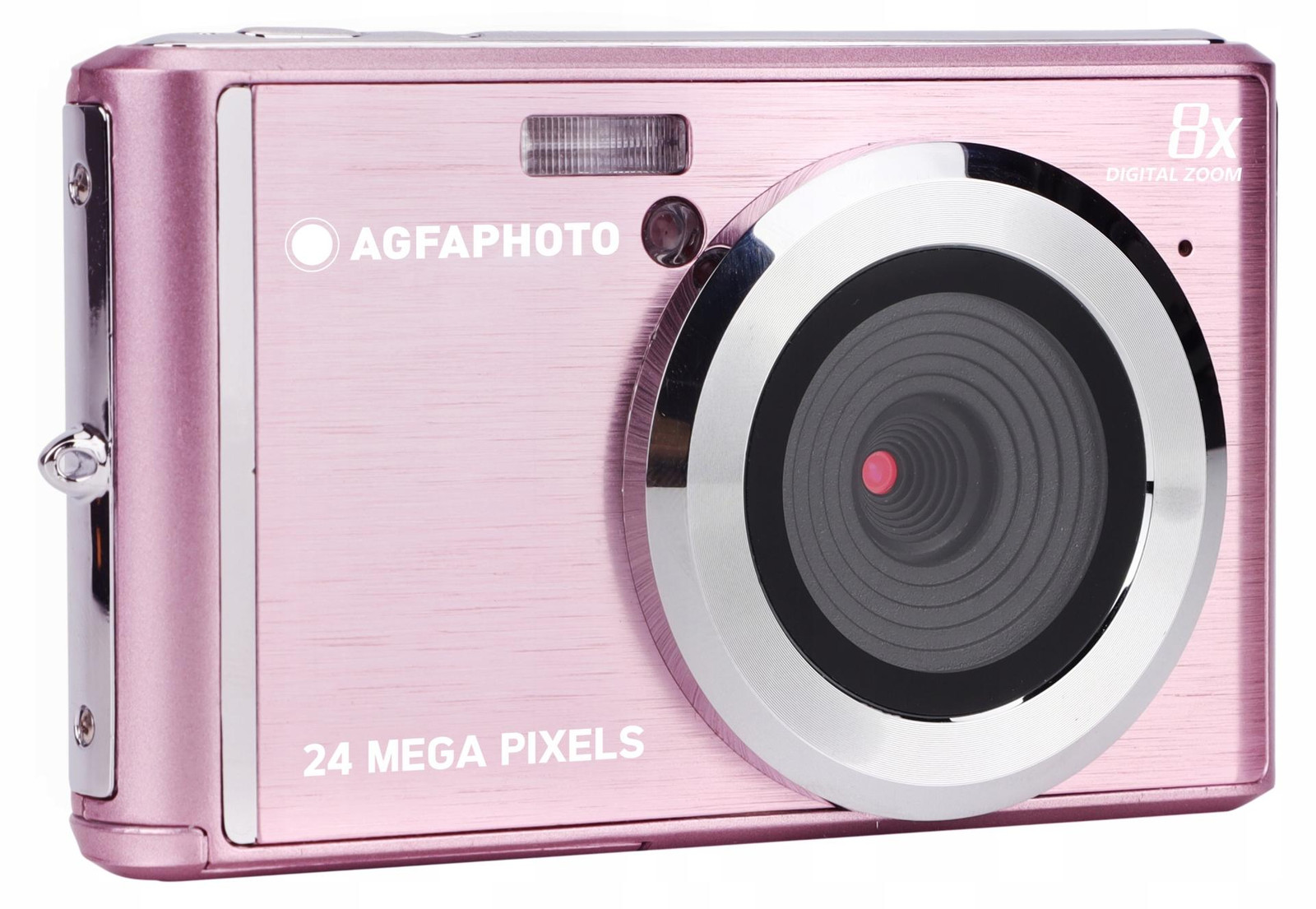 AgfaPhoto Compact DC5500 digitale camera, 24 MP, CMOS-sensor, HD, roze