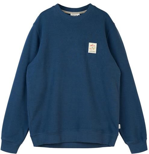 Lakor Mens Mushroom Trio Crewneck, Insignia Blue