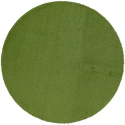 Snapstyle, Gartenbodenbelag, Luxus Kunstrasen Rasenteppich Wembley Rund (133 x 133 cm)