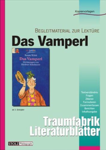 Renate Welsh - Das Vamperl, Begleitmaterial zur Lektüre - Preis vom 13.10.2026 19:28:25 h