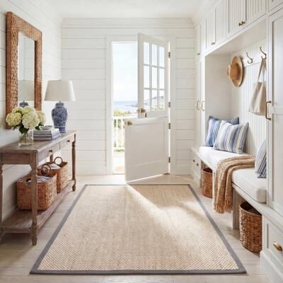 SAFAVIEH Natural Fiber Jenney Sisal Border Rug