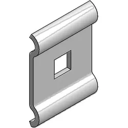 SCHREIER Klemmplatte f.Gitterrinne 5021010 (2155285)