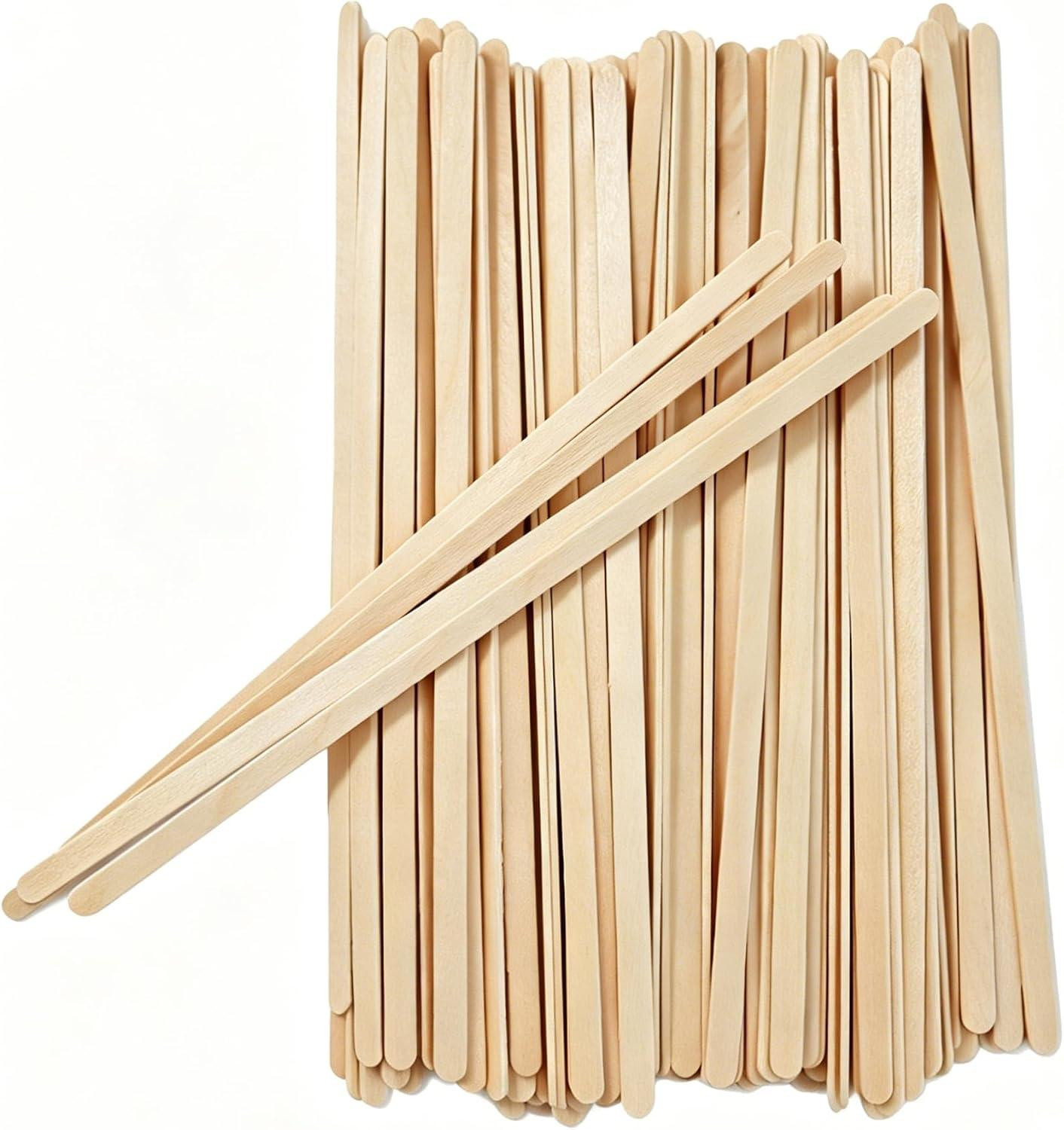 oCreon Houten koffieroerstaafjes - 100 stuks - 19 cm