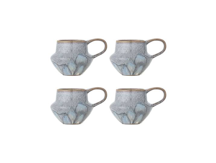 Mug lot de 4 en grès bleu Bessie