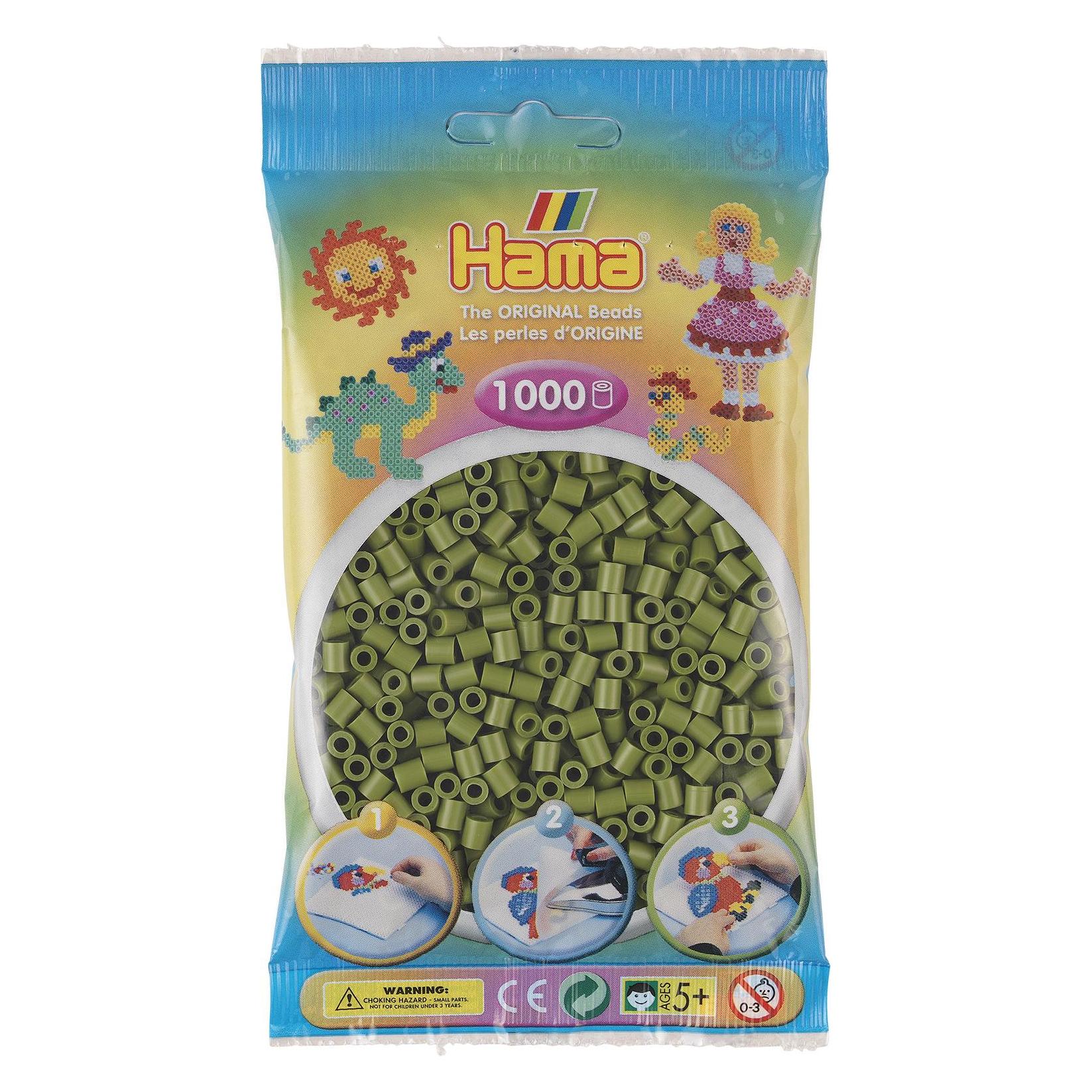 Hama Perlen Helle Olive 1.000 Stück (207-84)