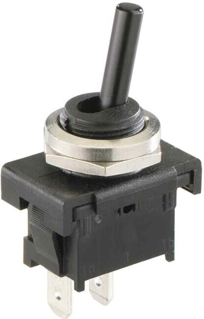 Bachmann Interrupteur à bascule EB, connexion à souder, 1p. 924.160 (924.160)