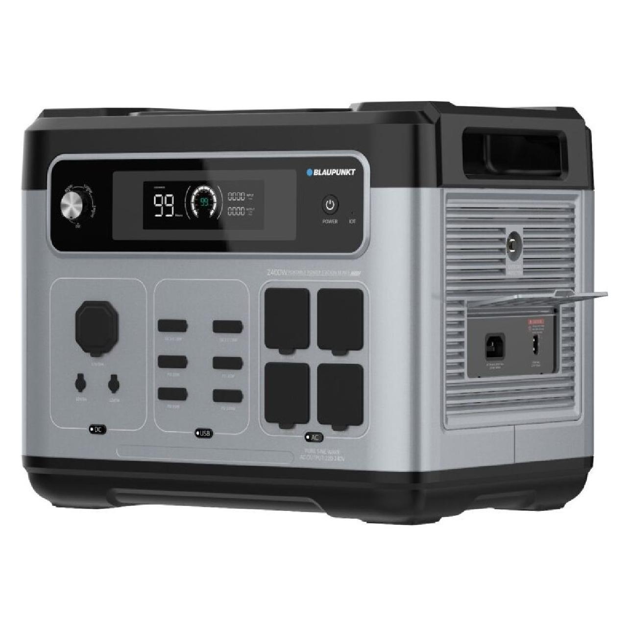 Blaupunkt JuiceBox 2000 Powerstation 640000 mAh Fast Charge, SuperCharge LiPo US (2048 Wh, 22.20 kg) (100951)