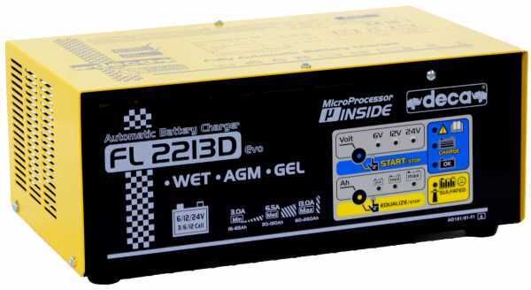 Deca FL 2213D - Akkuladegerät Auto - Erhaltungsladegerät - 230V - Batterien 6-12-24V