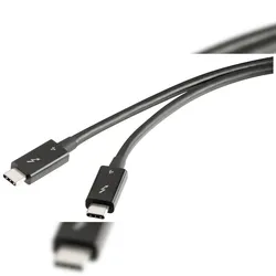 Renkforce Thunderbolt™-Kabel Thunderbolt™ 4 Thunderbolt™ (USB-C®) Stecker, Thunderbolt™ (USB-C®) Ste