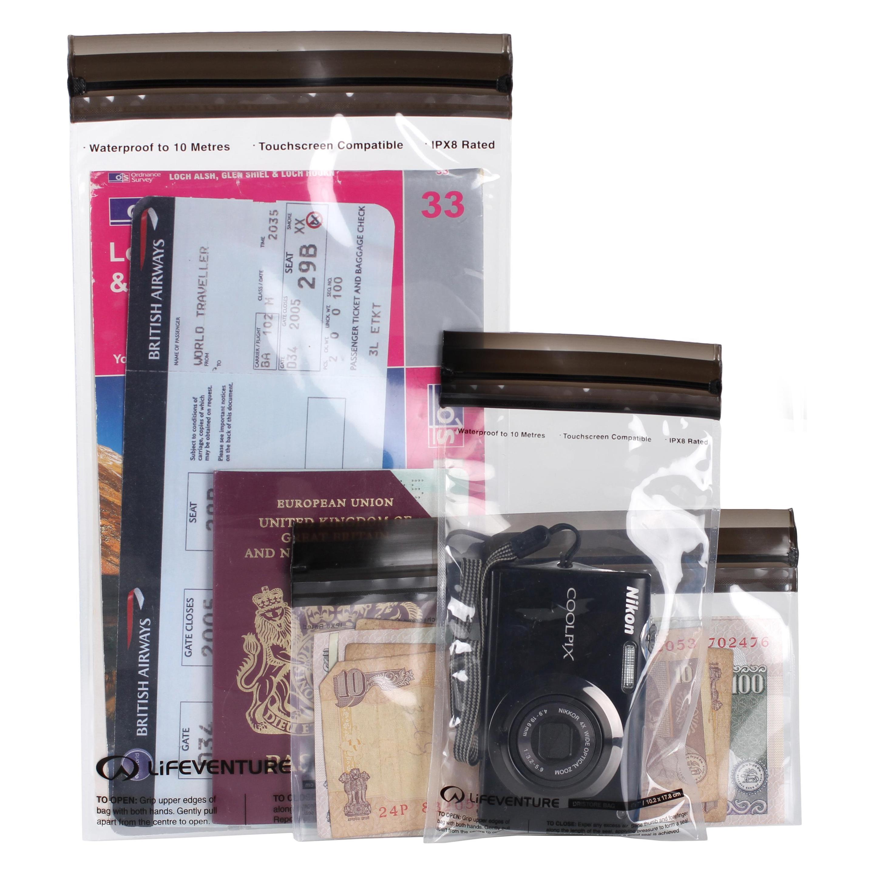 Lifeventure DriStore LocTop Bags, For Valuables (59230)