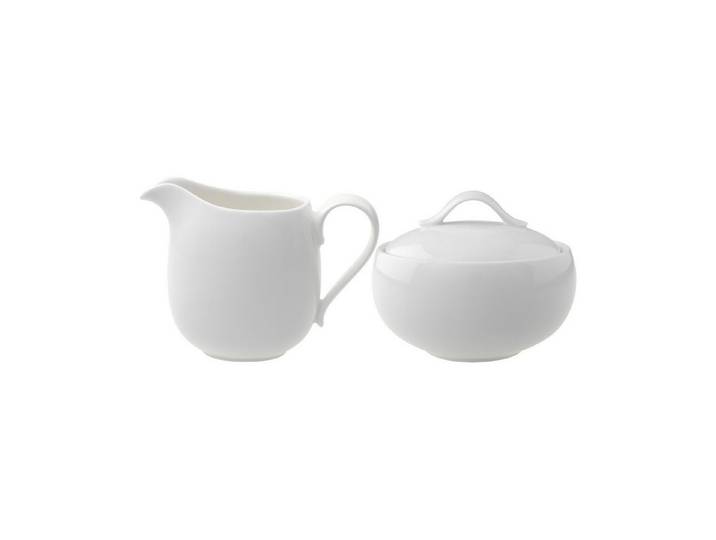 Villeroy & Boch Milch- und Zuckerset New Cottage Basic Milch & Zucker Set 2-tlg. (2-tlg), Porzellan
