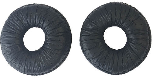 Poly 2 coussinets en simili cuir SupraPlus et CS500 sans-fil 2 coussinets simili cuir pour SupraPlus Wireless et CS500