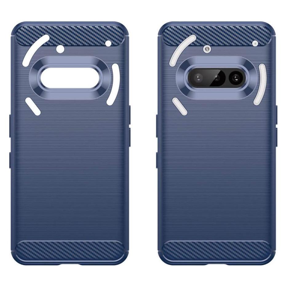 Cover-Discount Nothing Phone (3a) - Metall Carbon Look Hülle (Nothing Phone (3a)) (58353376)
