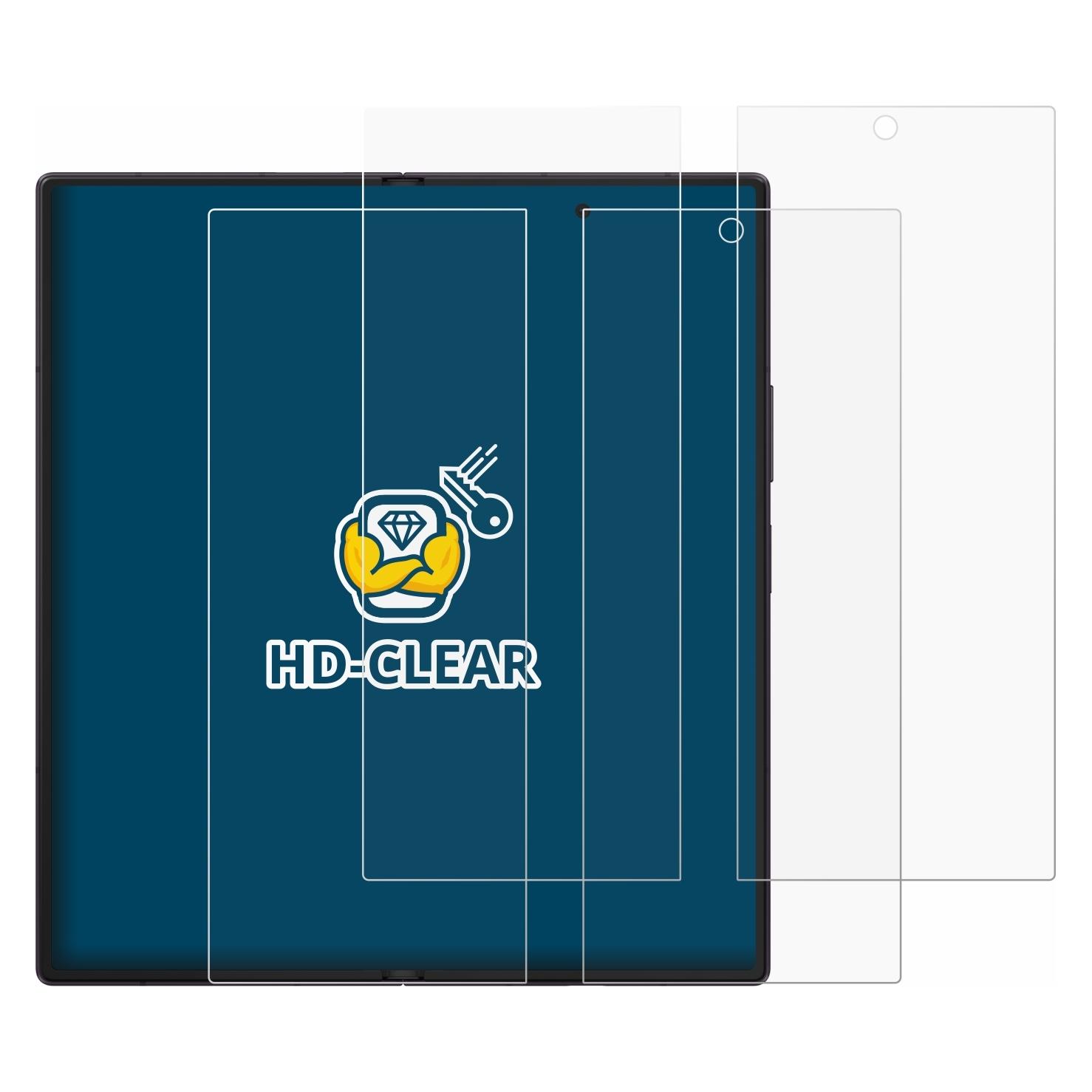 Brotect Schutzfolie für Samsung Galaxy Z Fold 8 Ultra (Inneres Display) Displayschutz Displayschutzfolie (2 Stk., Samsung Galaxy Z Fold8 Ultra) (1864256)