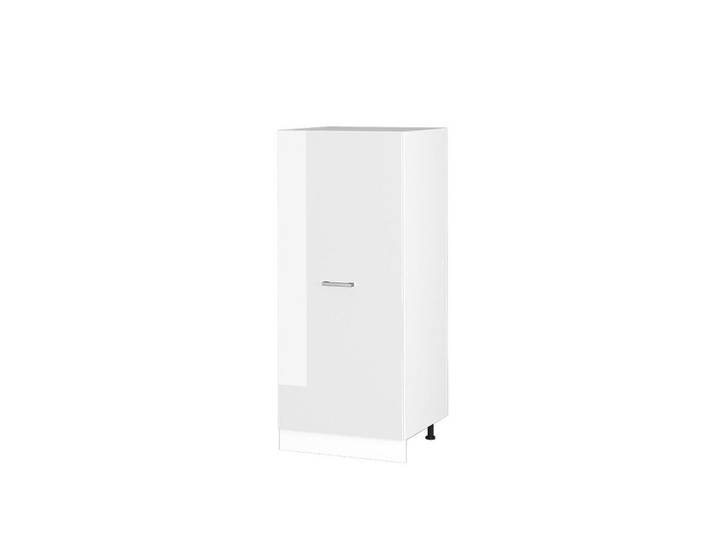 Vicco Hochschrank R-Line Weiß Hochglanz 60 cm mit großer Tür, Holzwerkstoff, 4 Fächer, Rechteckig, 60x143x57.2 cm, Badezimmer, Badezimmerschränke, Midischränke