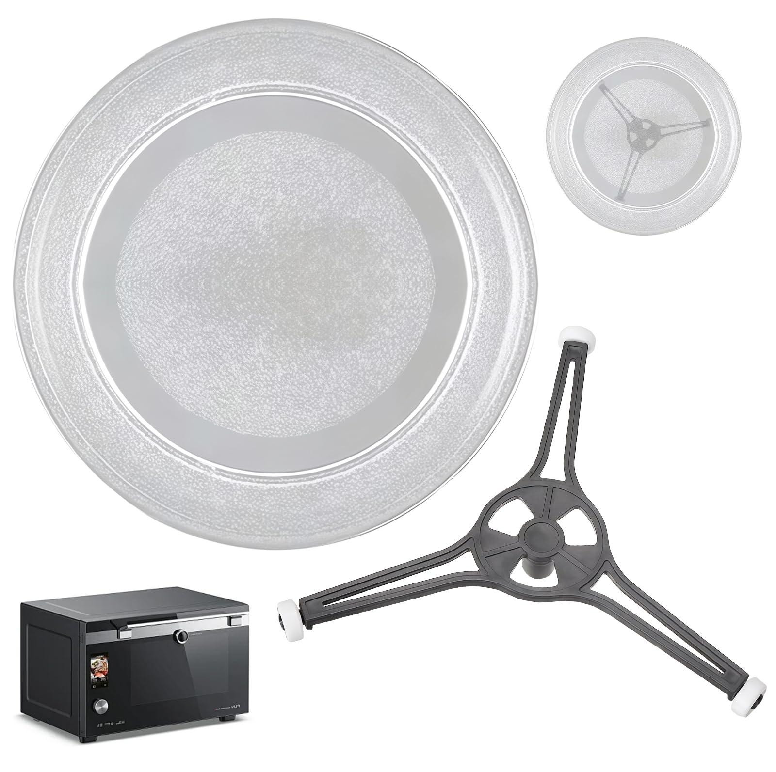 Dripio Universele magnetron draaitafel van glas met statief, diameter: 24,5 cm
