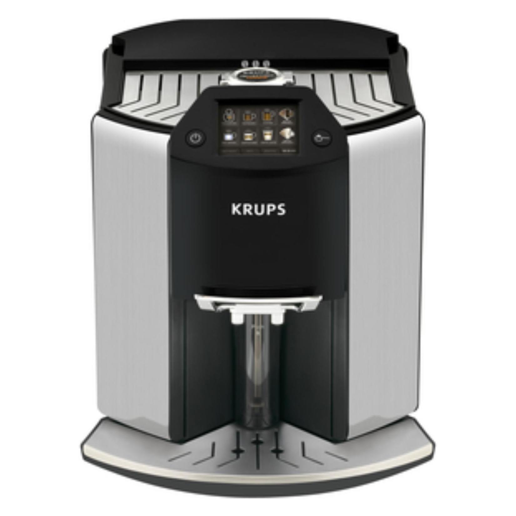 Krups Glaskanne mit Deckel schwarz (F03442)