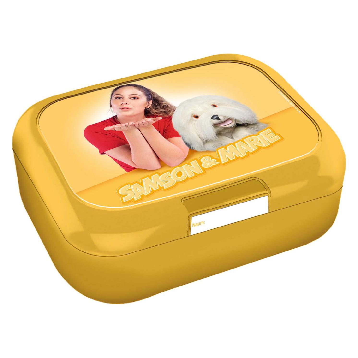 Studio 100 Samson & Marie - Bread Box Yellow - with Name tag (38756427)