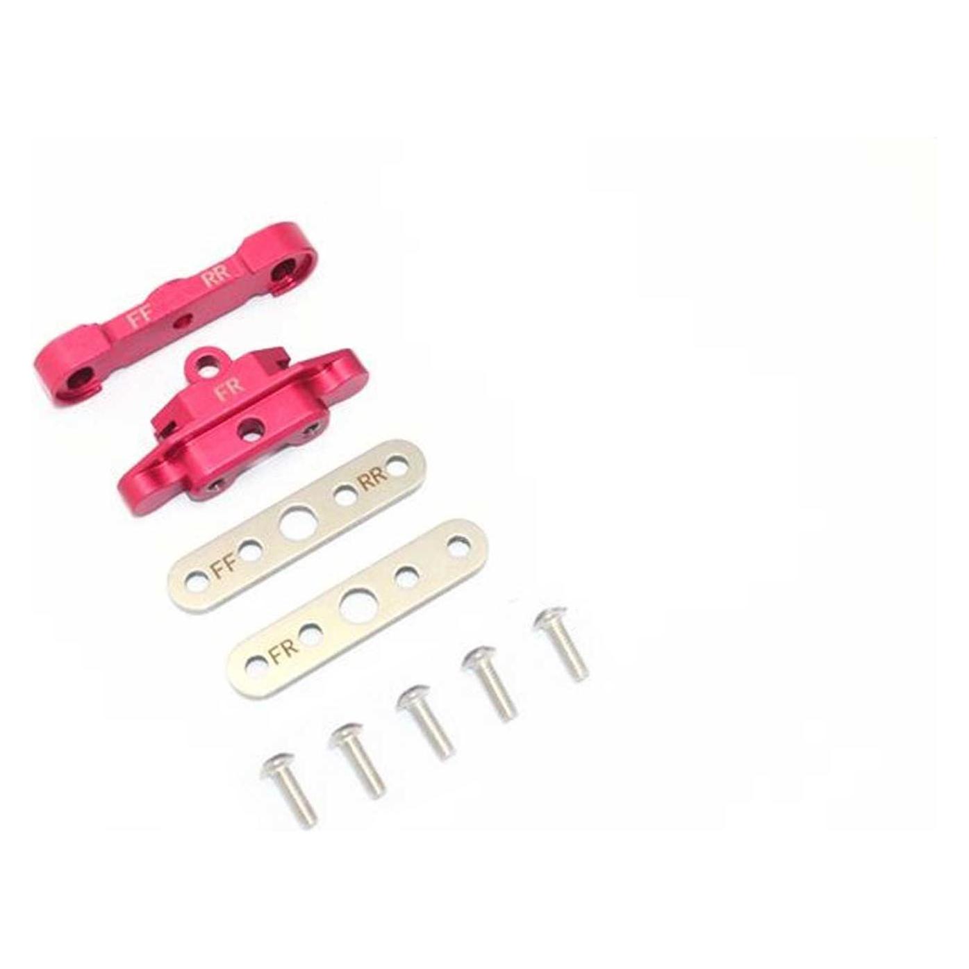GPM Aluminium Querlenkerhalter unten vorne rot TRX Maxx, Maxx Slash (GPMTXMS008R)