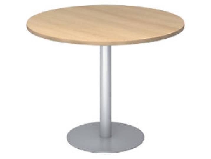 Hammerbacher Säulentisch Eiche 1.000 x 745 mm Mit Aufbau