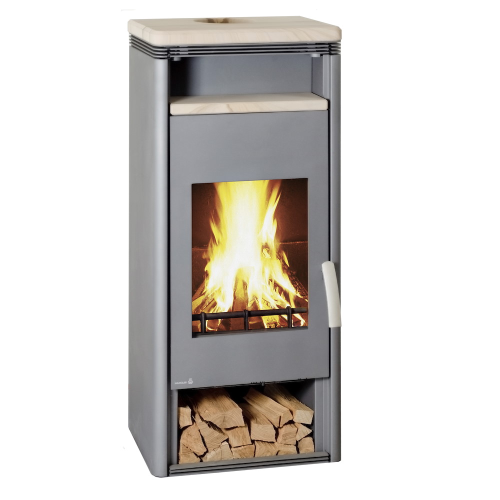 WAMSLERHAUSU Kaminofen Typ10180-Fulgor OF-W gussgr.Warmhaltef.Sandst.8kW 16976861