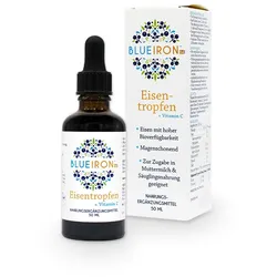 BLUEIRON Eisentropfen+Vitamin C 50 ml