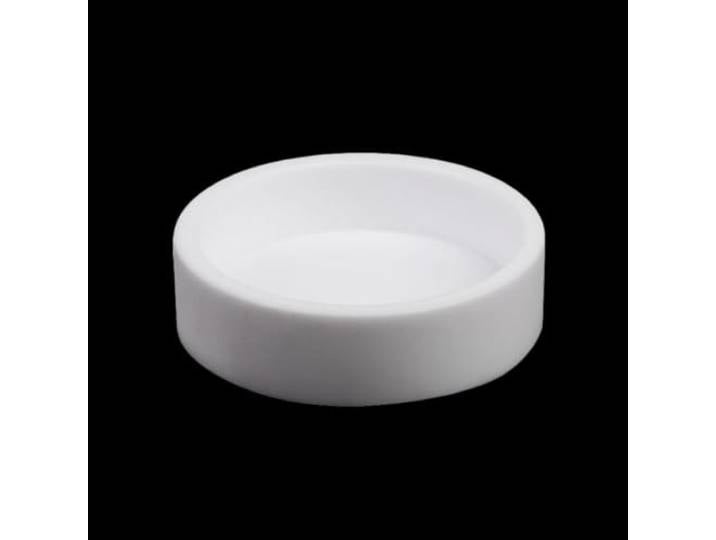 Hochwertige runde PTFE-Tabletts – 15 mm Tiefe, antihaftbeschichtete Teflonschale, hitzebeständige Verdunstungsschalen, 1 Stück(220x210x15mm)