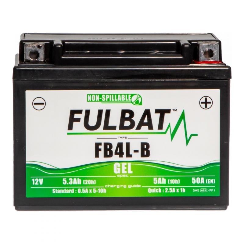 Batterie Fulbat FB4L-B gel 12V 5Ah