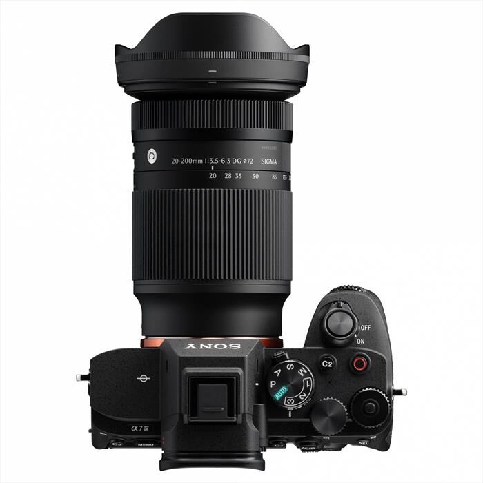 Sigma Obiettivo 20-200/3.5-6.3 (c) Dg Sony E-mount-nero
