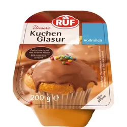 Milchschokoladen-Glasur für Kuchen 200 g