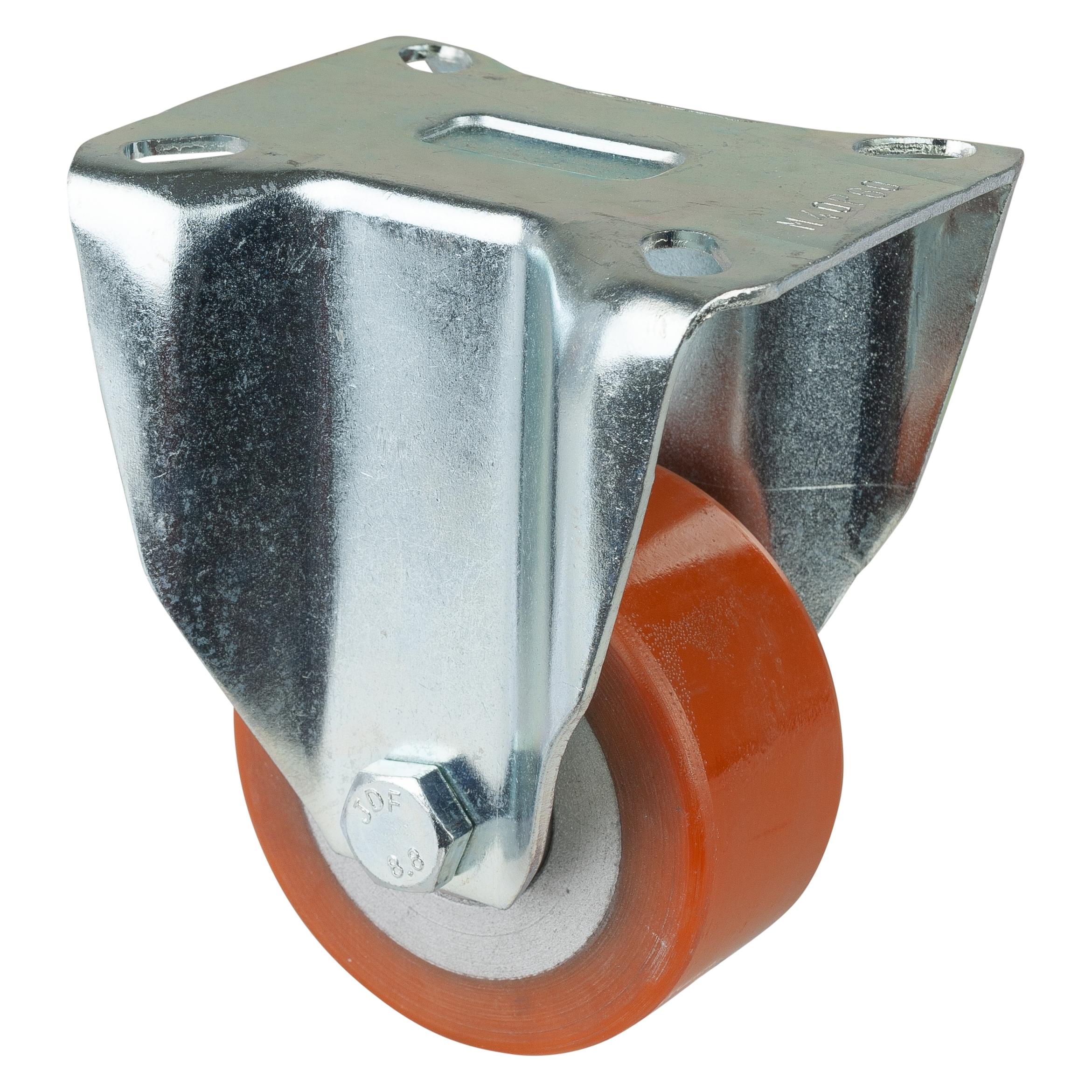 Magni Bockrolle 80mm LG.K schwer verz Alu-Felge (228235)