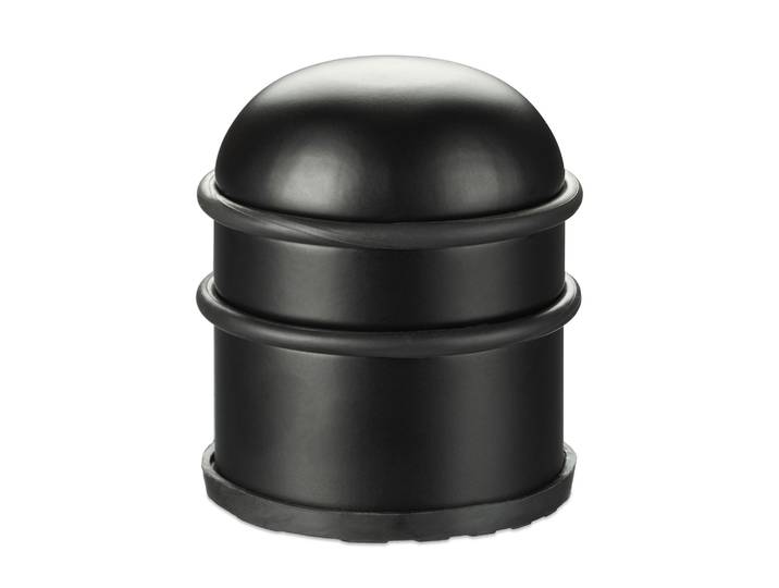 Türstopper Edelstahl rund Schwarz