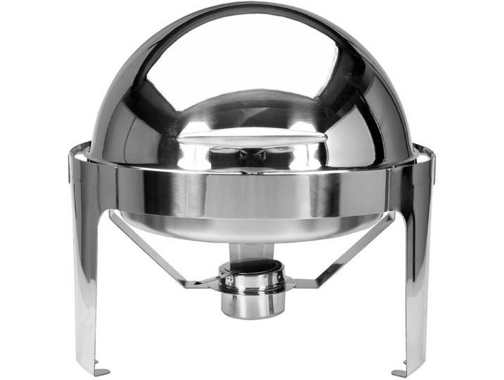 Yato Speisenwärmer Runder Buffet-Chafing-Dish Rolltop 35 cm, 6 l