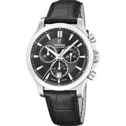 Festina Quarz Herren Chrono F20094/5 - schwarz - 39.3mm
