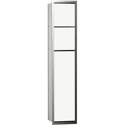 emco WC-Modul „asis module 150“ 16,8 × 78,7 × 15,3 cm in chrom / optiwhite
