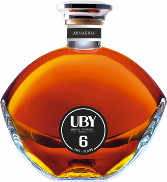 Trilogie Armagnac 6 Jahre - Uby - 0.5L Südwest Frankreich