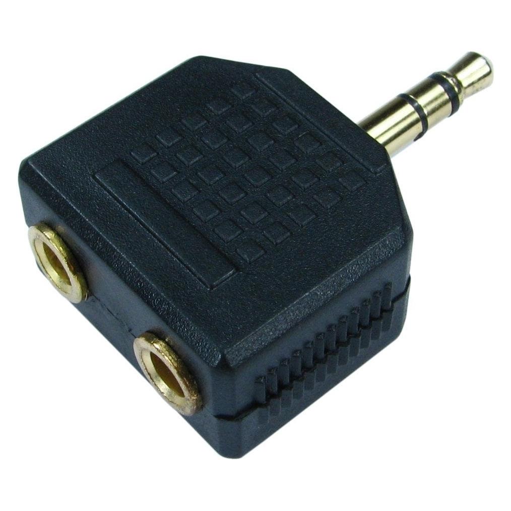 Cables Direct CDL 3.5mm Stereo Splitter Adapter (Splitter) (3T2R)