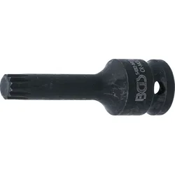 BGS Kraft-Bit-Einsatz | Länge 75 mm | Antrieb Innenvierkant 12,5 mm (1/2"") | Inn...