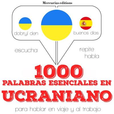 1000 palabras esenciales en ucraniano - JM Gardner, Audio, 9782821121287