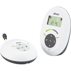 Alecto Babyphone DBX110, Audio-Gerät, 300 m Reichweite, DECT