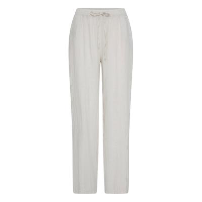 Stoffhose SORBET "SORBET Casual Hose SBFONTANELLE", Damen, Gr. SM, Normalgrößen, beige (sandshell), Hosen Stoffhose