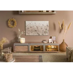 TV-Board Akazie 205x48x39 beige lackiert Amsterdam #103