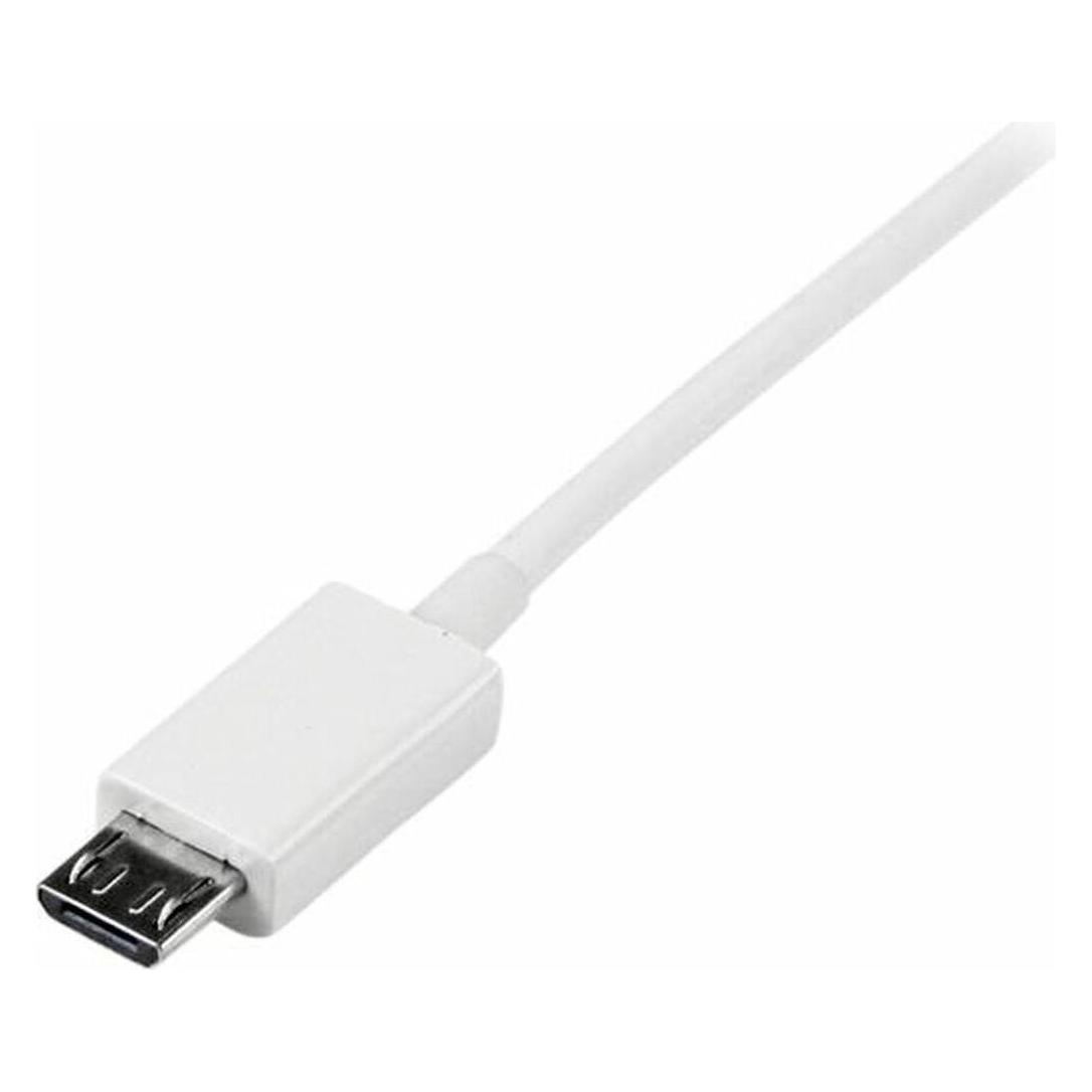 StarTech USB 2.0 A auf Micro USB B (2 m, USB 2.0) (USBPAUB2MW)