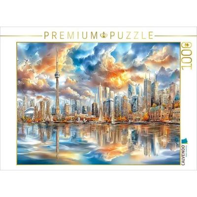 CALVENDO Puzzle Die Skyline von Toronto | 1000 Teile Lege-Größe 64x48cm Foto-Puzzle für glückliche Stunden, Sonstige von , Calvendo Puzzle