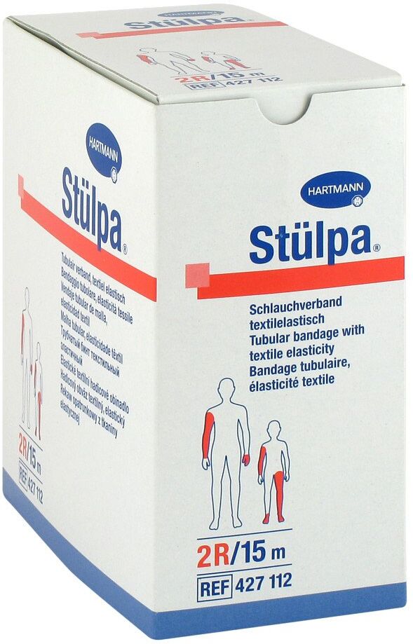 Stülpa Rolle 2 R 15x6 cm Arm/kdr.fuss/b.